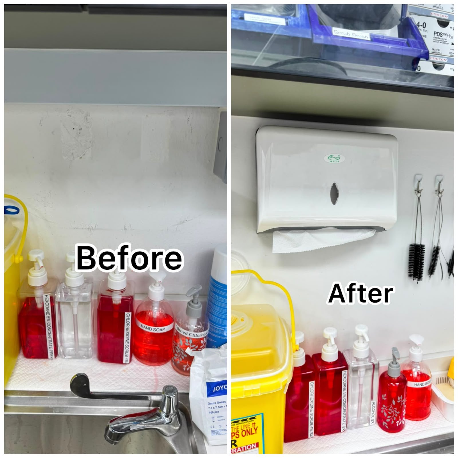 Wall-Mounted Paper Towel Dispenser Installation Service in Singapore | Singapore SG